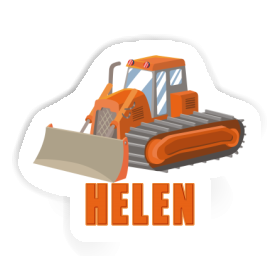 Aufkleber Bagger Helen Image