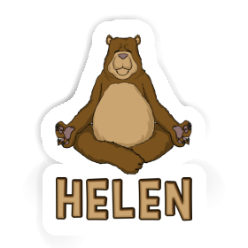 Aufkleber Bär Helen Image