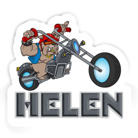 Helen Autocollant Chien Image