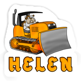 Bulldozer Sticker Helen Image