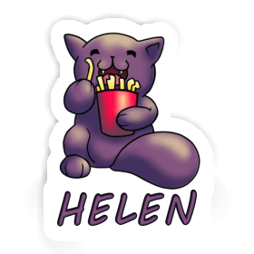 Helen Sticker French Fry Image