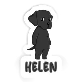 Labrador Autocollant Helen Image