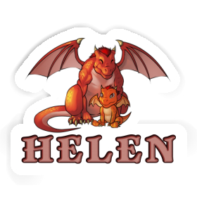 Aufkleber Drache Helen Image