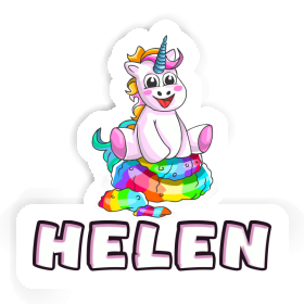 Sticker Baby Unicorn Helen Image