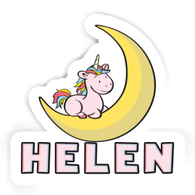 Licorne Autocollant Helen Image