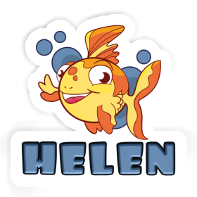 Aufkleber Fisch Helen Image