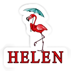 Helen Autocollant Flamant Image