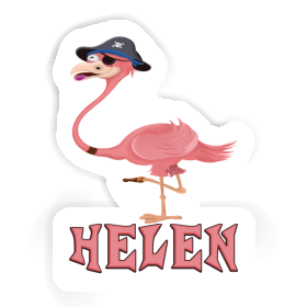 Helen Sticker Flamingo Image