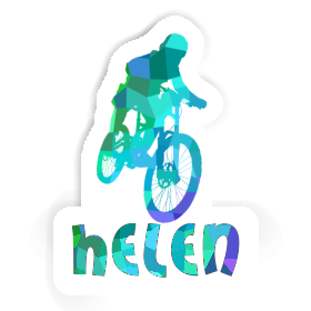 Autocollant Freeride Biker Helen Image