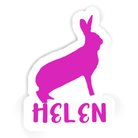 Autocollant Lapin Helen Image