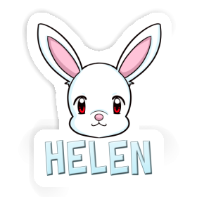 Rabbithead Sticker Helen Image