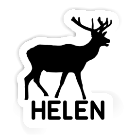 Autocollant Cerf Helen Image