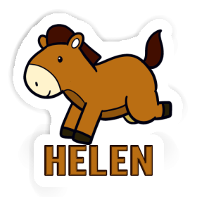 Helen Sticker Horse Image