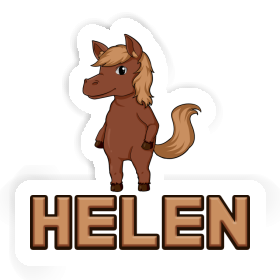 Helen Sticker Horse Image