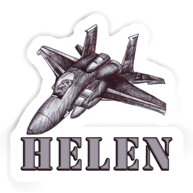 Helen Autocollant Jet Image