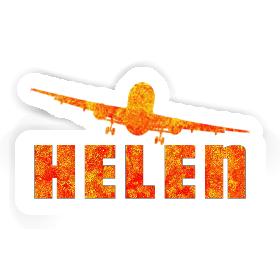 Helen Autocollant Avion Image