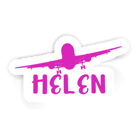 Helen Autocollant Avion Image