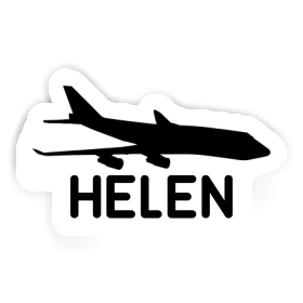 Jumbo-Jet Sticker Helen Image