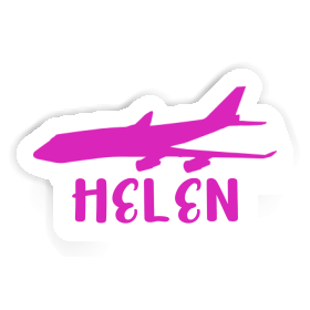 Autocollant Jumbo-Jet Helen Image