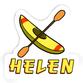 Helen Autocollant Canoë Image