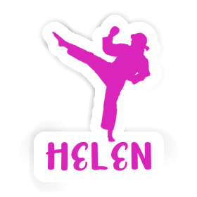 Karateka Sticker Helen Image