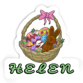 Sticker Easter basket Helen Image