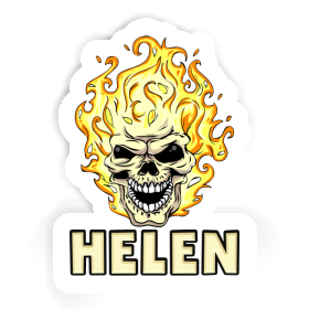 Sticker Skull Helen Image