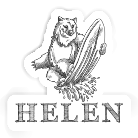 Bear Sticker Helen Image