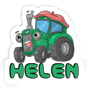 Autocollant Helen Tracteur Image