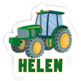 Helen Autocollant Tracteur Image