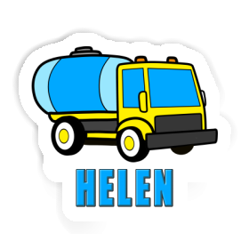 Helen Sticker Water Truck Image