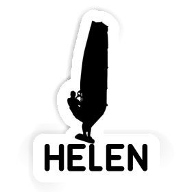 Helen Sticker Windsurfer Image