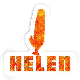 Windsurfer Sticker Helen Image