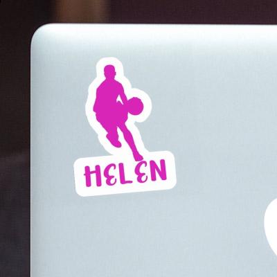 Autocollant Helen Joueur de basket-ball Notebook Image