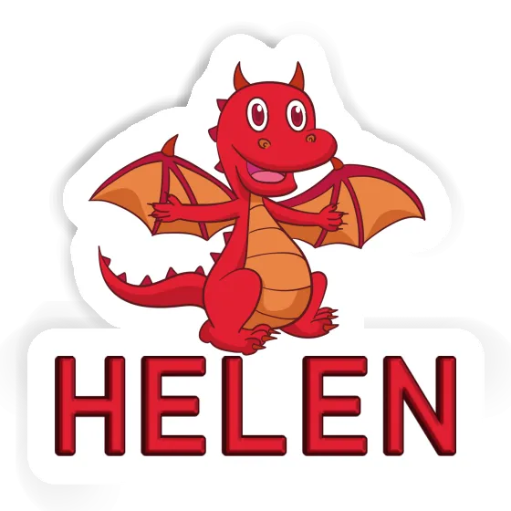 Helen Sticker Dragon Laptop Image