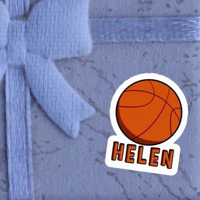 Sticker Basketball Helen Laptop Image