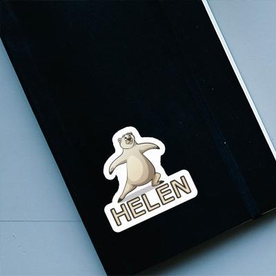 Yoga Bear Sticker Helen Gift package Image