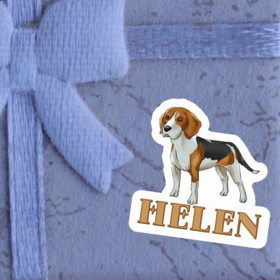 Helen Sticker Beagle Notebook Image