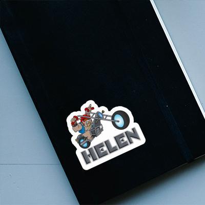 Helen Sticker Biker Notebook Image