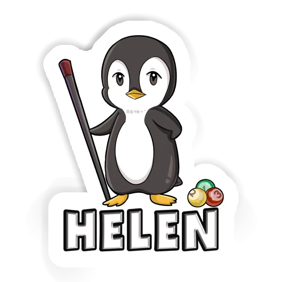 Penguin Sticker Helen Laptop Image