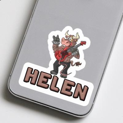 Helen Sticker Rocking Bull Laptop Image