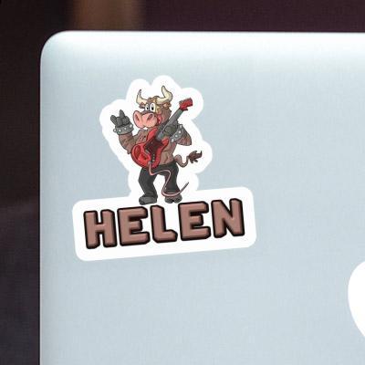 Autocollant Helen Taureau rocker Laptop Image