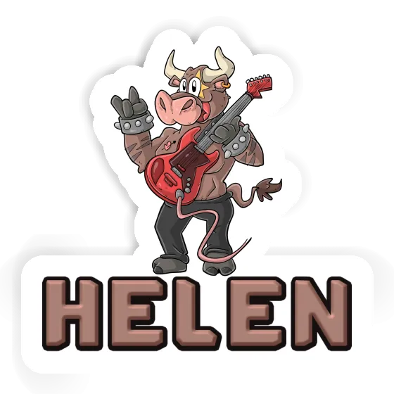 Helen Sticker Rocking Bull Notebook Image