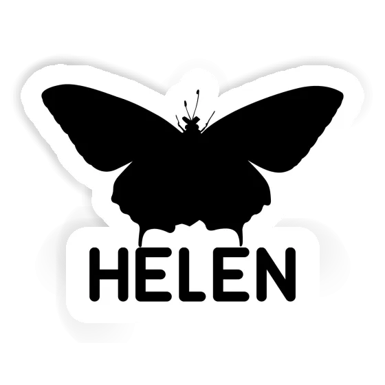 Helen Sticker Butterfly Laptop Image