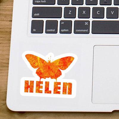 Helen Sticker Butterfly Laptop Image