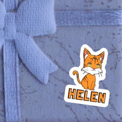 Sticker Helen Cat Gift package Image