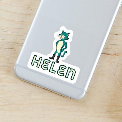 Standing Cat Sticker Helen Gift package Image