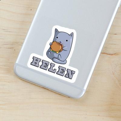 Sticker Cat Helen Notebook Image