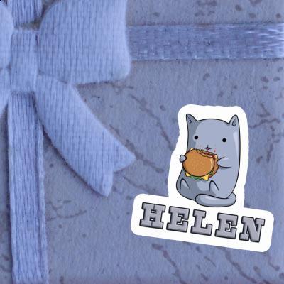 Sticker Katze Helen Gift package Image