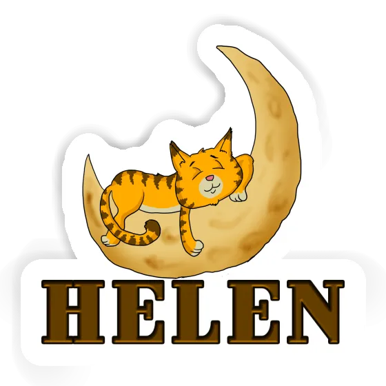 Sticker Helen Cat Image